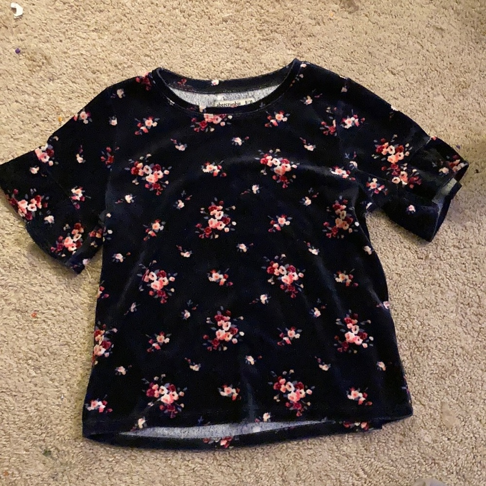 Children’s Abercrombie velvet shirt